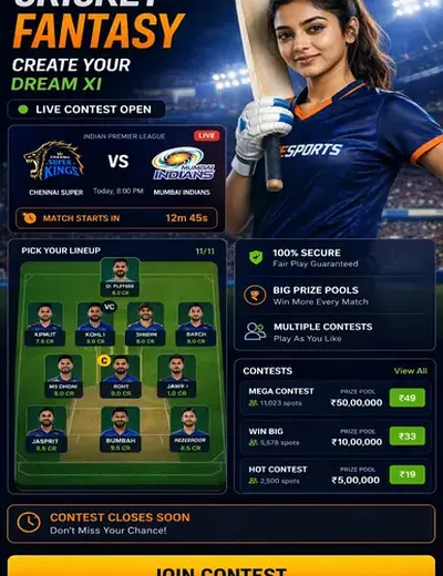 Cricketlivescore (cricket live score) fantasy cricket & matchday visual 3